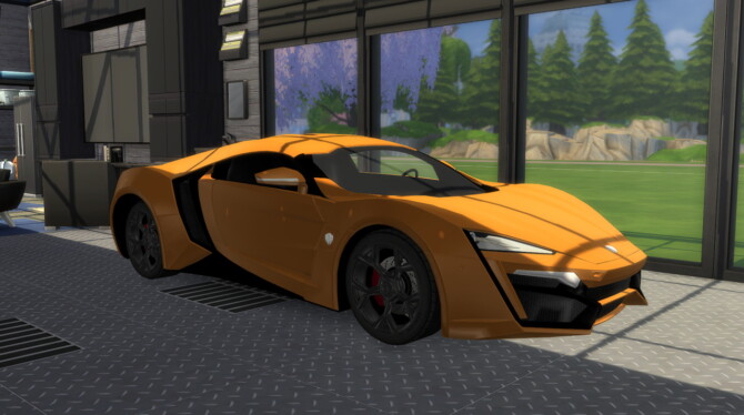 Sims 4 2013 WMotors Lykan Hypersport at Modern Crafter CC