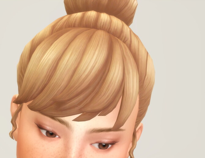 Sims 4 Seashell Wavvve Hair 2 at Rusty Nail