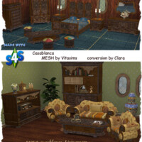 Vitasims’s Casablanca Furniture Conversion By Clara