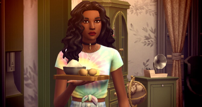 Sims 4 Red Velvet Cake Custom Recipe by RobinKLocksley at Mod The Sims 4