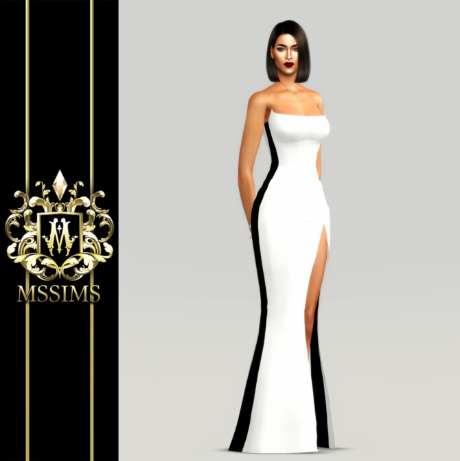 Sims 4 COUTURE  F/W  2017 GOWN at MSSIMS