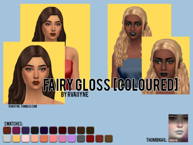 Sims 4 THE FAIRY COLLECTION MAXIS MATCH at Rvaiiyne