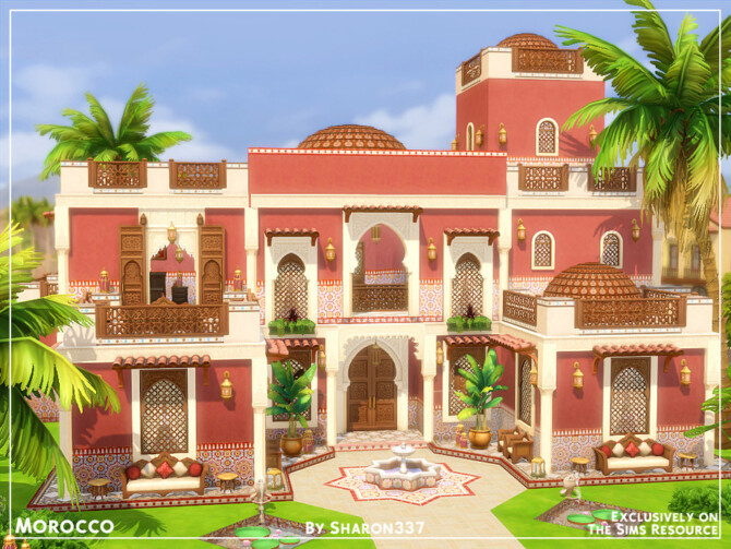 Sims 4 Morocco house by sharon337 at TSR