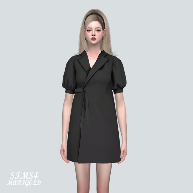 Sims 4 Mini Dress KS 1 GR at Marigold