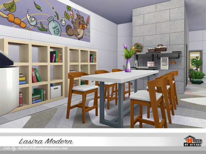 Sims 4 Lasira Modern villa by autaki at TSR