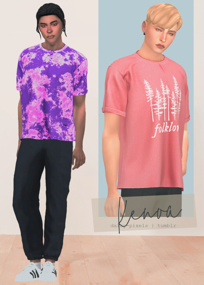 Sims 4 Kenoa T shirt at Daisy Pixels
