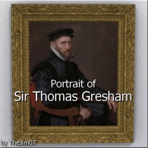 Portrait of Sir Thomas Gresham by TheJim07 at Mod The Sims 4