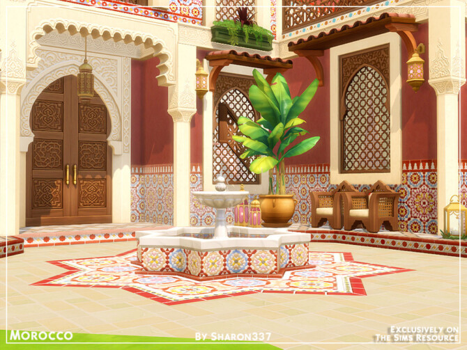 Sims 4 Morocco house by sharon337 at TSR