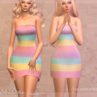 Colorful Dress By Dissia