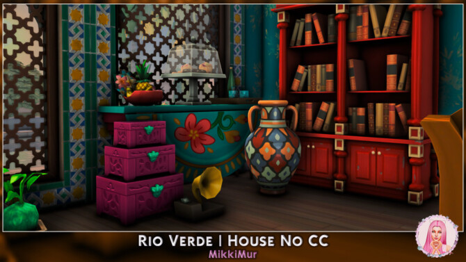 Sims 4 Rio Verde spacious mansion at MikkiMur