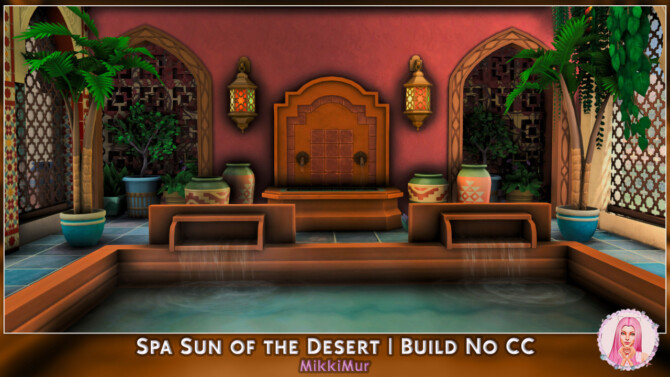 Sims 4 Spa Sun of the Desert at MikkiMur