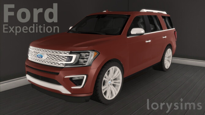Sims 4 2020 Ford Expedition at LorySims