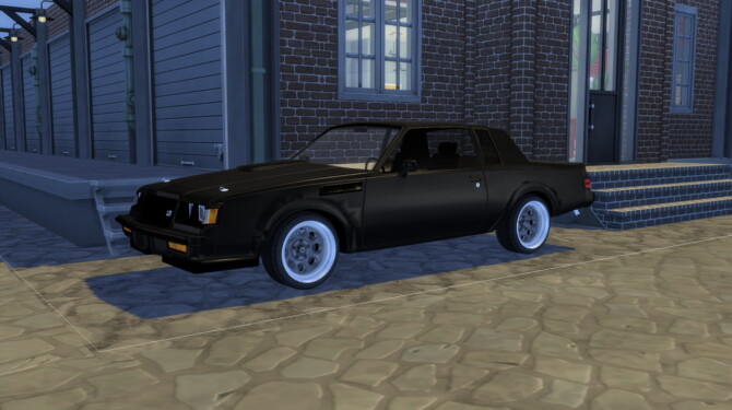 Sims 4 1987 Buick GNX at Modern Crafter CC