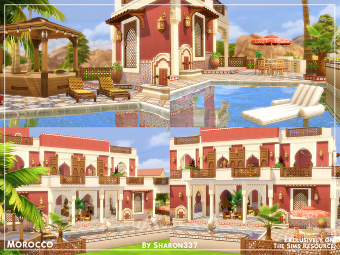 Sims 4 Morocco house by sharon337 at TSR