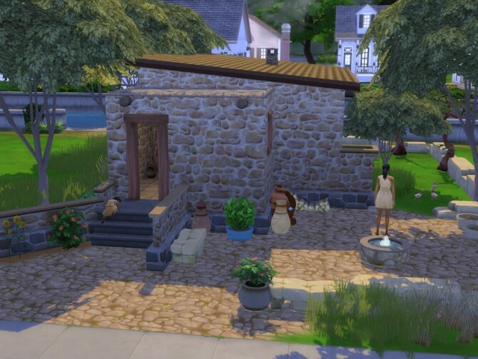 Sims 4 Pseira House at KyriaT’s Sims 4 World