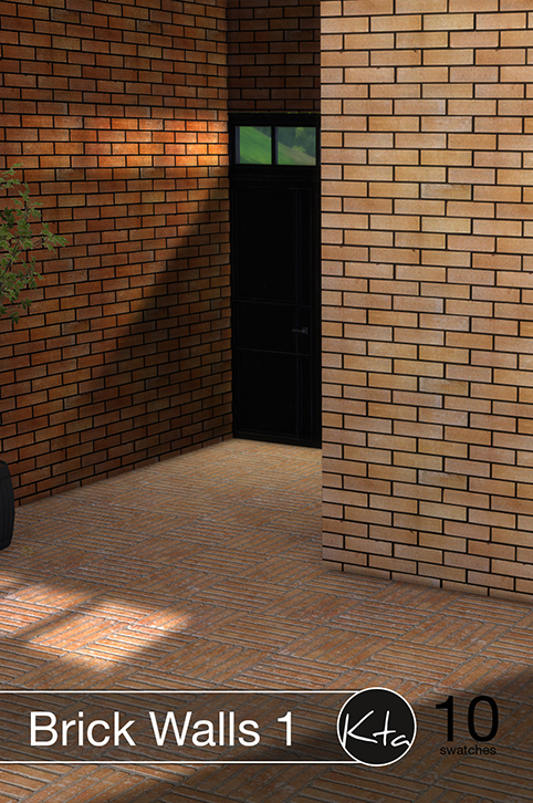 Sims 4 Brick Walls 1 at Ktasims