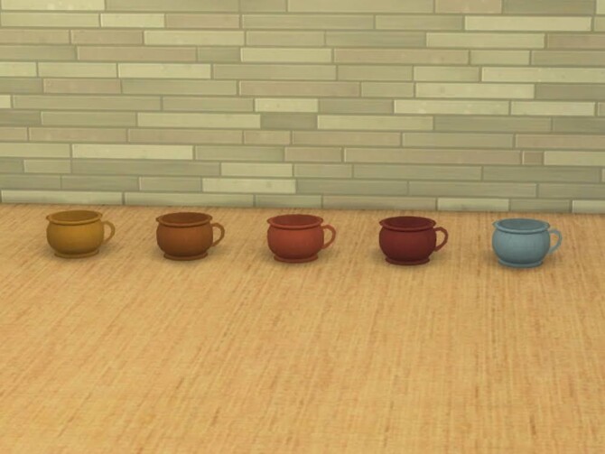 Sims 4 Pots and Pieces at KyriaT’s Sims 4 World