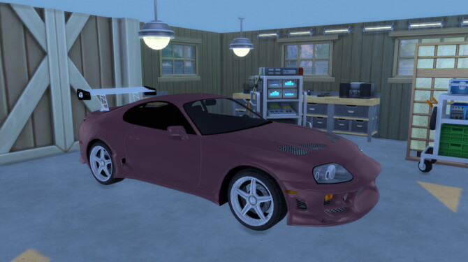 Sims 4 1995 Toyota Supra at Modern Crafter CC