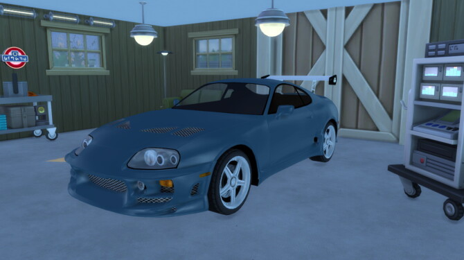 Sims 4 1995 Toyota Supra at Modern Crafter CC