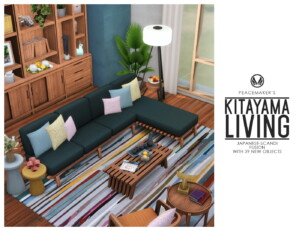 Kitayama Living – Japanese Scandi Fusion at Simsational Designs