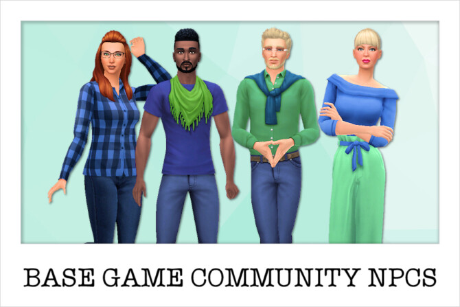 Npcs: Base Game Community Sims