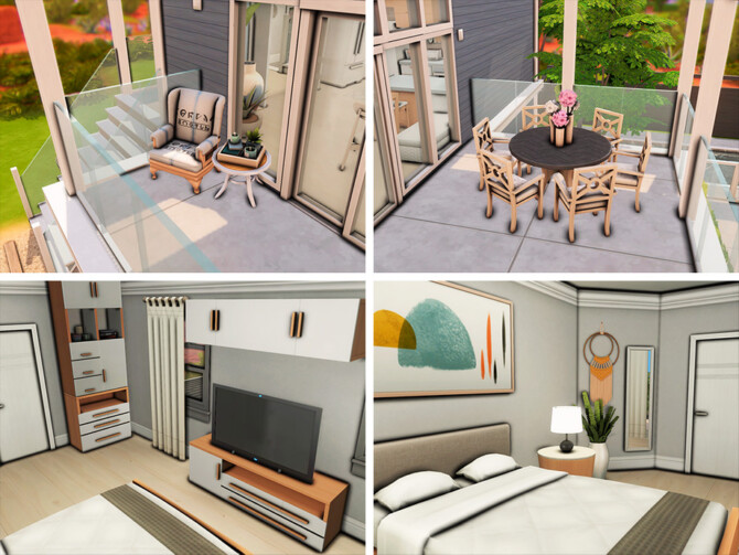 Sims 4 Wellington house by xogerardine at TSR