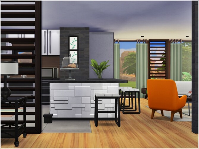Sims 4 Evans house by Ray Sims at TSR