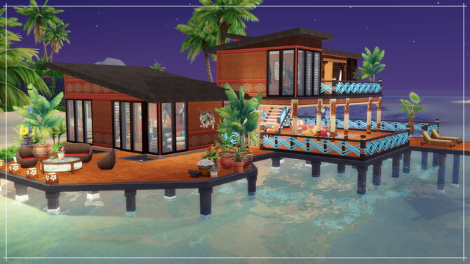 Sims 4 House Pracht des Riffs Sulani at Annett’s Sims 4 Welt