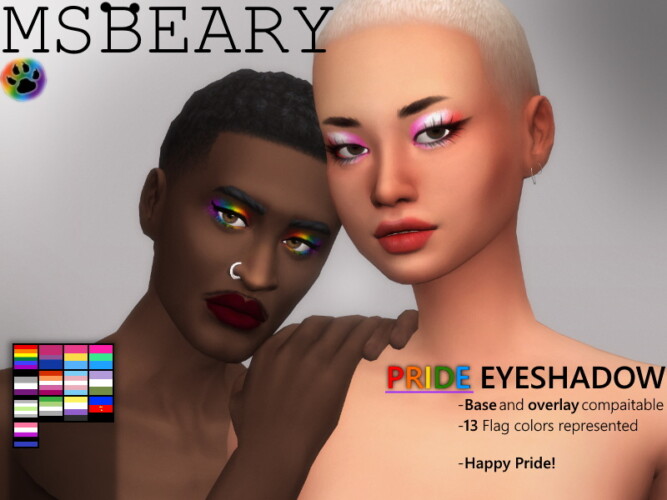 Pride Flag Eyeshadow By Msbeary