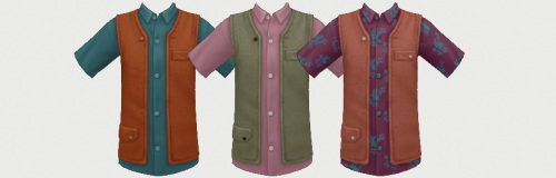 Sims 4 Shirt Vest Kids Version at Simiracle