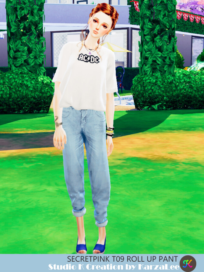 Sims 4 T09 roll up pants at Studio K Creation