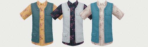 Sims 4 Shirt Vest Kids Version at Simiracle