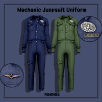 Mechanic Jumpsuit Uniform