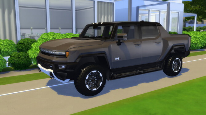 Sims 4 2022 GMC Hummer EV at LorySims