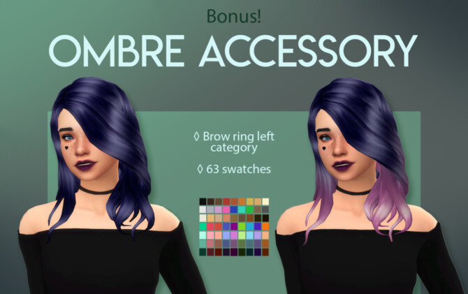 Sims 4 Nia Hair Maxis Match CC at Feral Poodles