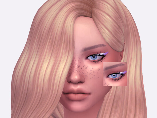 Lilac Eyeliner By Sagittariah
