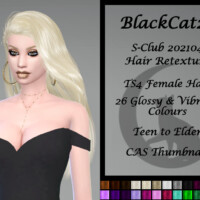 S-club 202104 Hair Retexture By Blackcat27