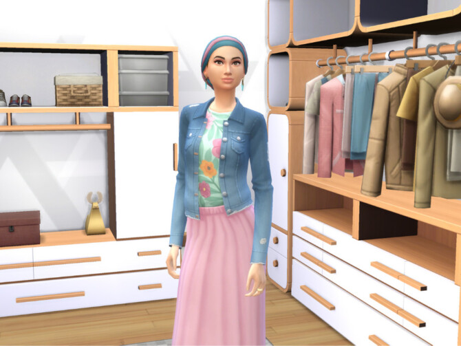 Sims 4 Minal Minhas by Mini Simmer at TSR