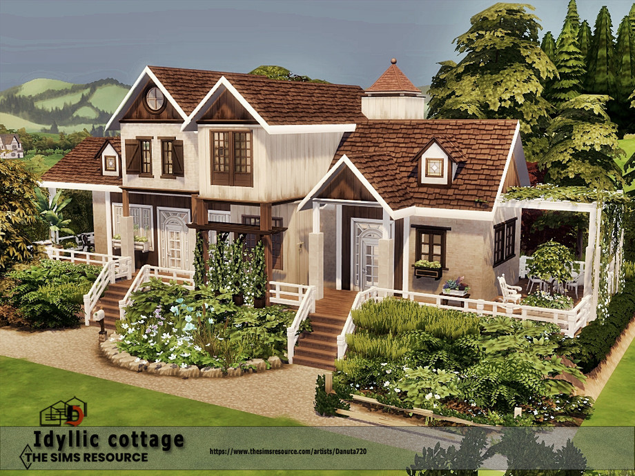Idyllic Cottage By Danuta720 At Tsr Sims 4 Updates