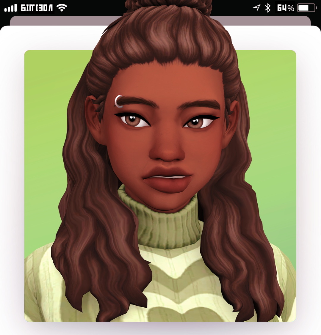 Amaya Hair At Marso Sims » Sims 4 Updates