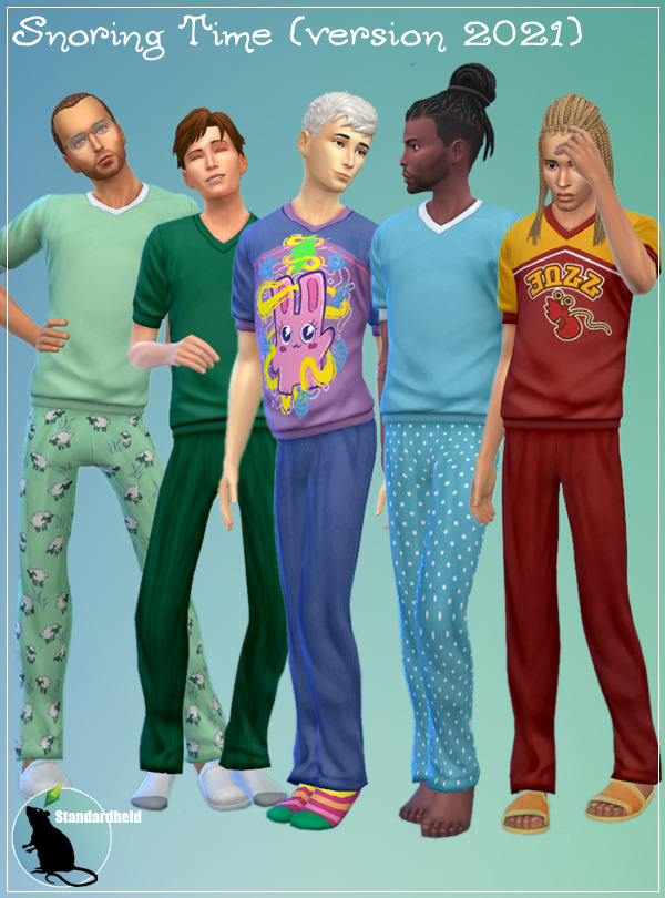Sims 4 Snoring Time pajama at Standardheld