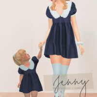 Jenny Dress + Tot Version