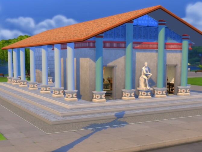 Sims 4 Parmenidhs School at KyriaT’s Sims 4 World
