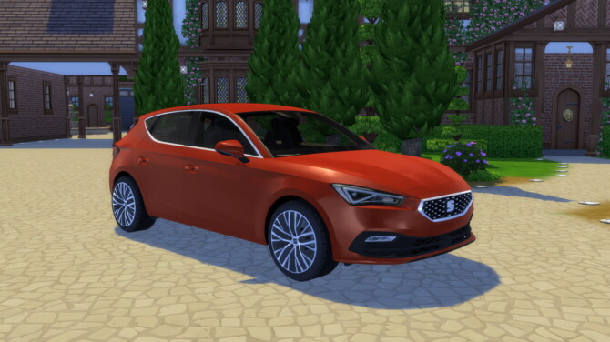 Sims 4 2020 SEAT Leon at LorySims