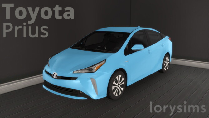 Sims 4 2019 Toyota Prius at LorySims