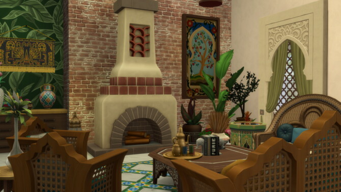 Sims 4 Oasis Riad at Simsational Designs