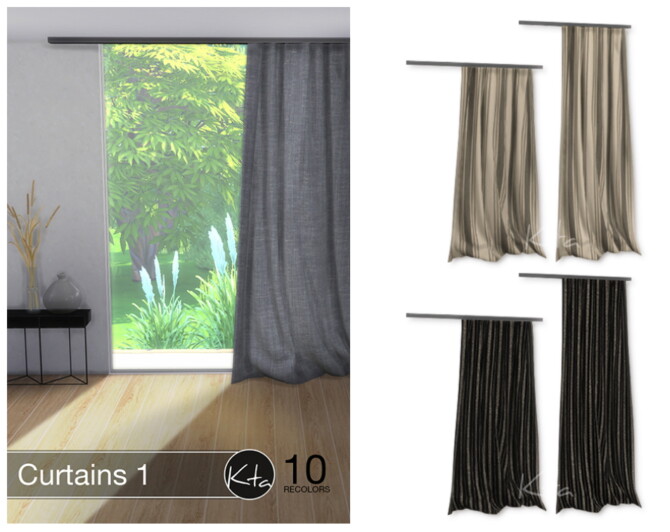 Sims 4 Curtains 1 at Ktasims