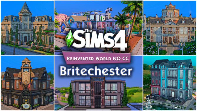 Sims 4 Reinvented Britechester at MikkiMur