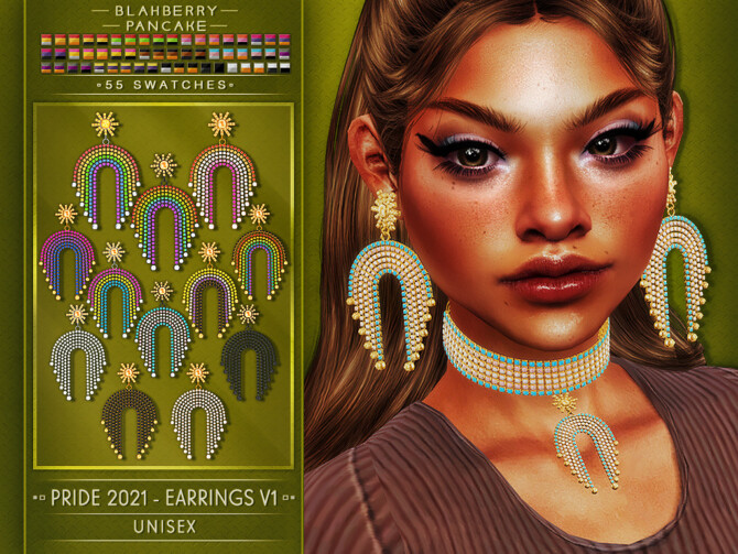 Accessories, Jewelry: Earrings & Chokers Pride 2021 - Blahberry Pancake...