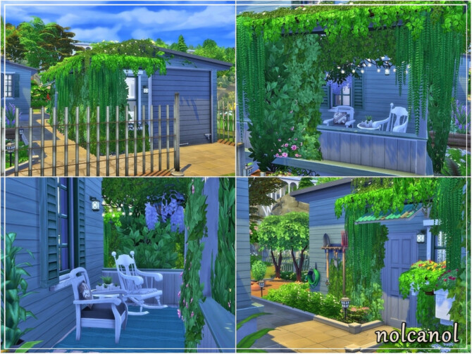 Sims 4 Small Farmhouse by nolcanol at TSR